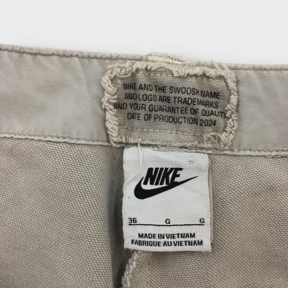 Nike Life Cargo Shorts Casual‎ Outdoor Canvas Cotton Mens Size 36 FZ6571